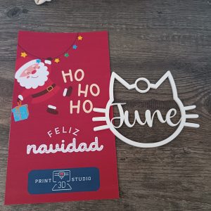 Detalle personalizado - Modelo: "Gato"
