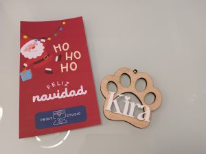 Detalle personalizado - Modelo: "Huella"