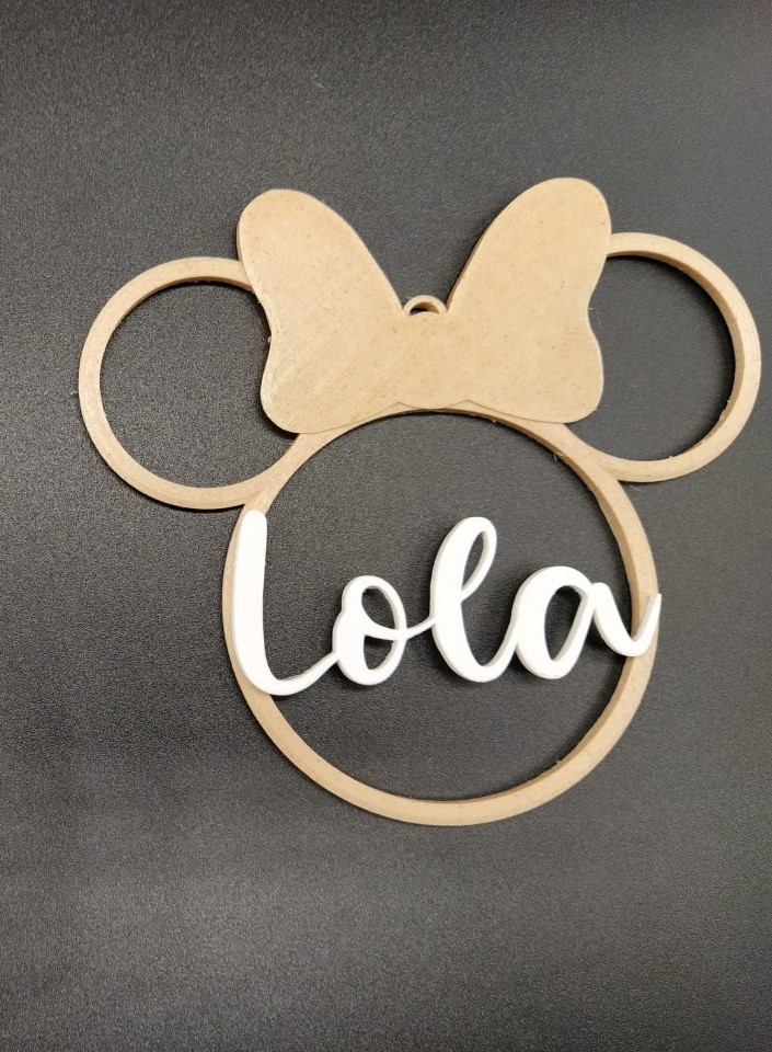 Detalle personalizado - Modelo: "Silueta Minnie" - Imagen 8