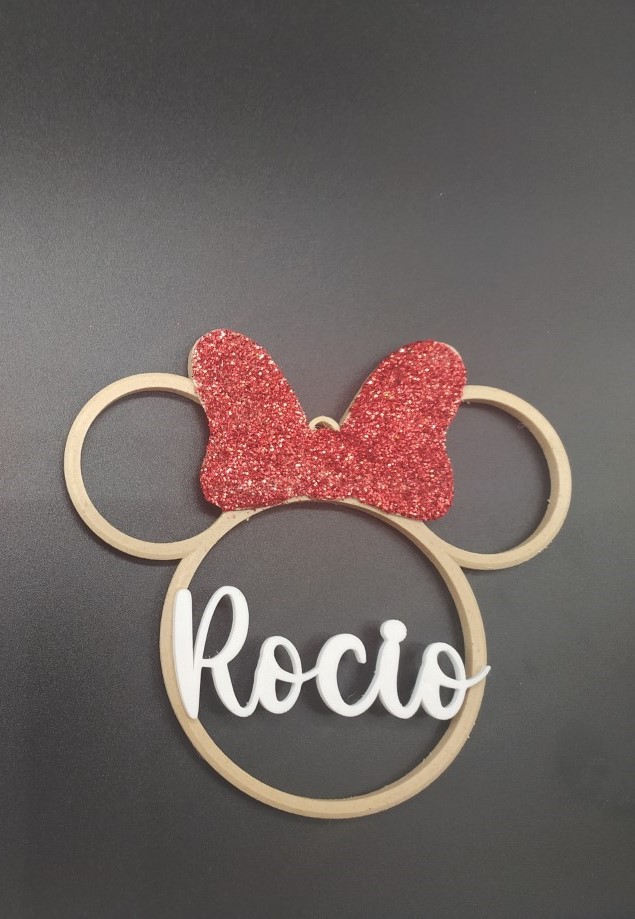 Detalle personalizado - Modelo: "Silueta Minnie" - Imagen 6