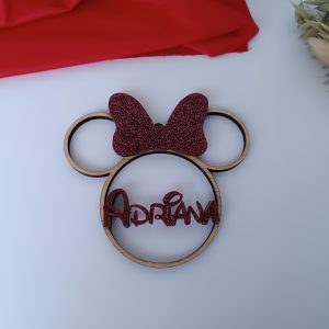 Detalle personalizado - Modelo: "Silueta Minnie"