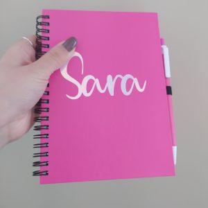 Libreta personalizada vynil