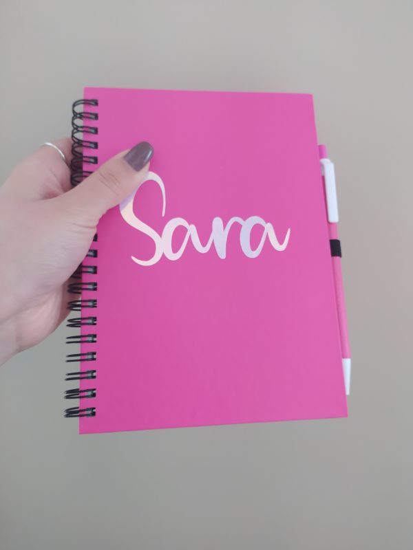 Libreta personalizada vynil