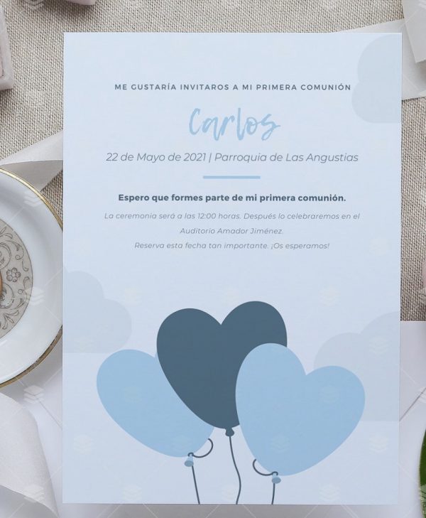 Invitaciones comuniones - Imagen 7