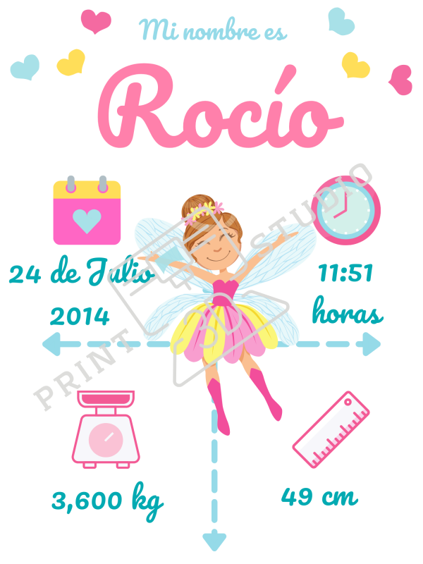 Natalicio Hada Corazones - Imagen 4