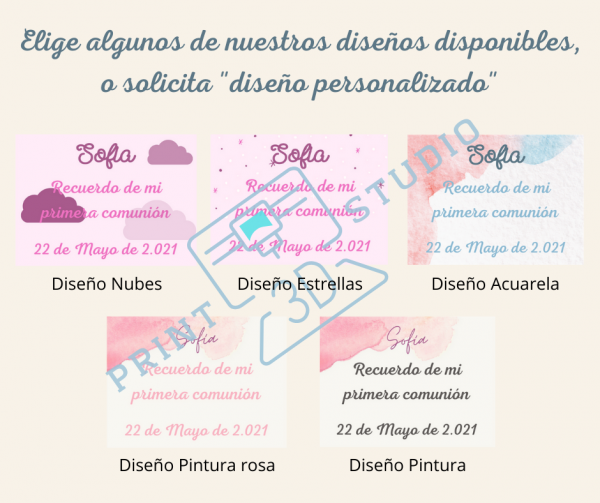 Detalle Caja lápices mandalas personalizada - Imagen 5