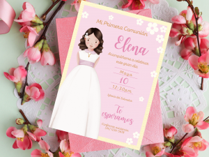 Invitaciones comuniones