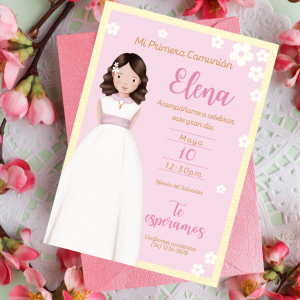 Invitaciones comuniones
