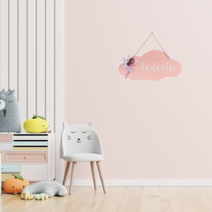 Letrero de madera Nube personalizado