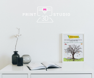 Cuadro o lámina "Para profes" - Modelo: Huellas