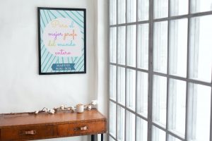 Cuadro o lámina "Para profes" - Modelo: Diagonal