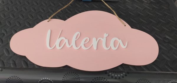Letrero de madera Nube personalizado - Imagen 8