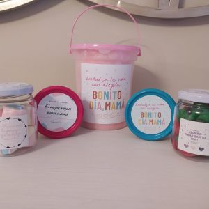 Bote de chuches personalizado