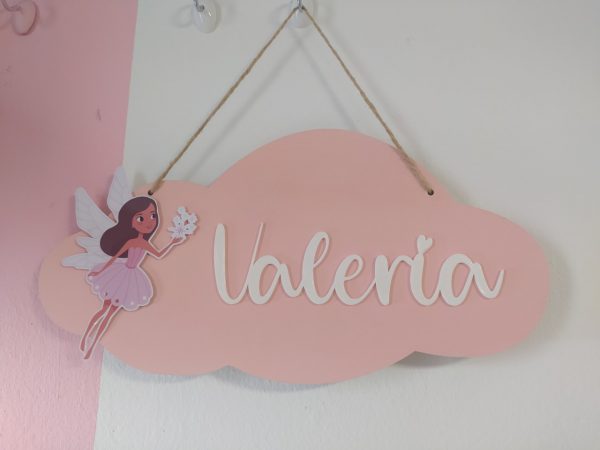 Letrero de madera Nube personalizado - Imagen 4