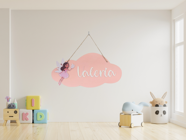 Letrero de madera Nube personalizado - Imagen 6