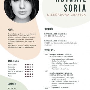 Currículum Vitae - "Abigail"