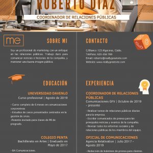 Currículum Vitae - "Roberto"