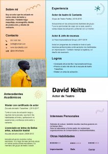 Currículum Vitae - "Keitta"