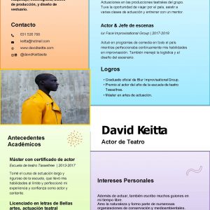 Currículum Vitae - "Keitta"