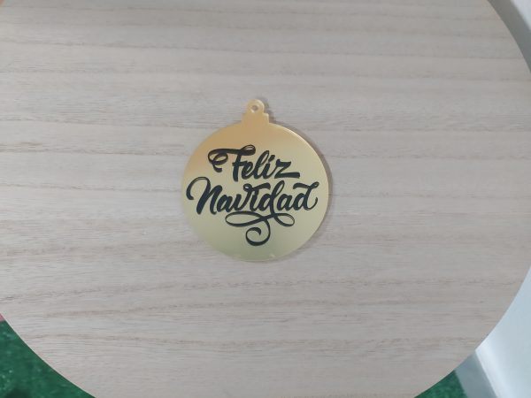 Bola de Navidad Espejo - Modelo: "redonda-decoración" - Imagen 5
