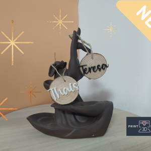 Detalle personalizado - Madera árbol