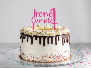 Cake topper personalizado