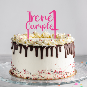 Cake topper personalizado