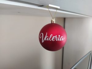 Bola de Navidad personalizada - 80 mm