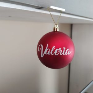 Bola de Navidad personalizada - 80 mm