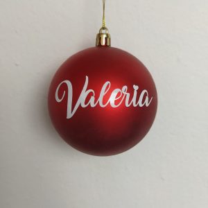 Bola de Navidad personalizada - 60 mm