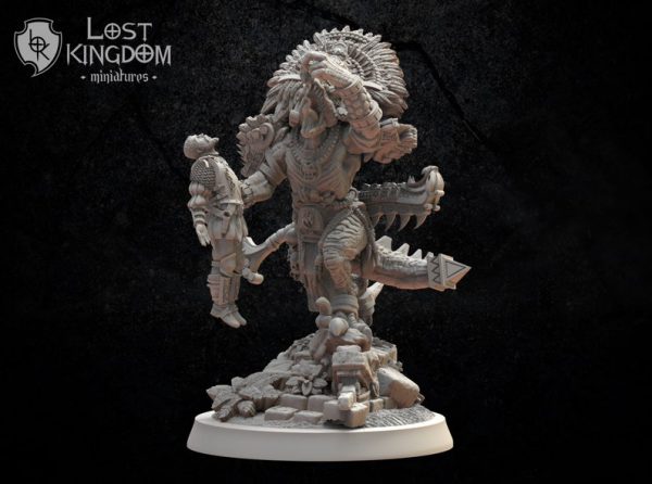 Coatl Guard General - Lost Kingdom Miniatures
