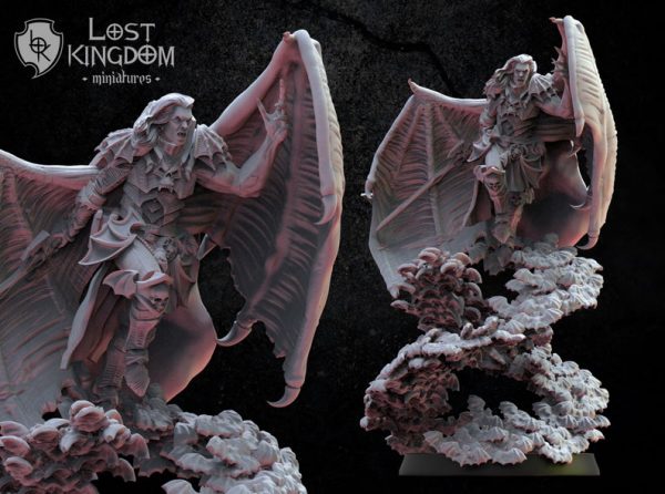 Night Lord Winged - Señor de la noche - Lost Kingdom Miniatures