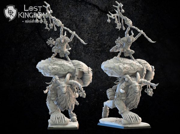 Ojancano and Cuegle - Lost Kingdom Miniatures