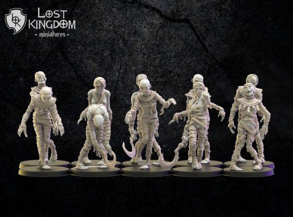 Damned regiment - Regimiento maldito - Lost Kingdom Miniatures