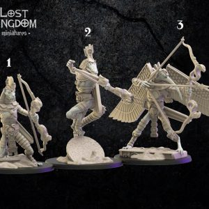 Canopic Guard with bows - Lost Kingdom Miniatures