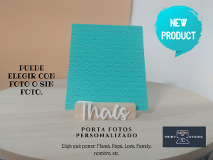 Soporte de madera personalizado para fotos