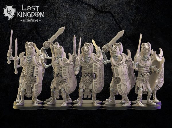 Amun-Re Guard - Guardia Amun Re - Lost Kingdom Miniatures - Imagen 2