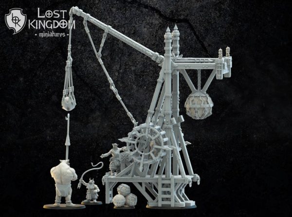 Mongobbo Slingshot Catapulca - Lost Kingdom Miniatures - Imagen 2