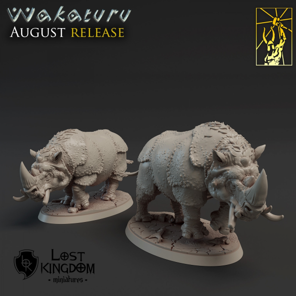 Wakaturu War Caller - Lost Kingdom Miniatures