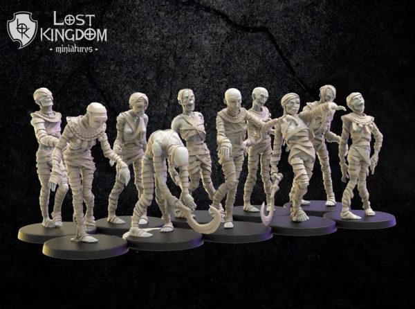 Damned regiment - Regimiento maldito - Lost Kingdom Miniatures - Imagen 3