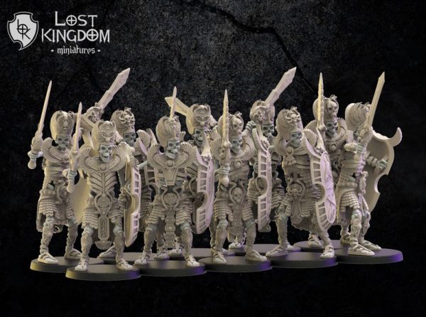 Amun-Re Guard - Guardia Amun Re - Lost Kingdom Miniatures - Imagen 3