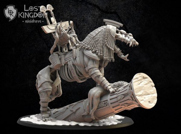 Amenhotep, the Terrible on Ammit - Lost Kingdom Miniatures - Imagen 4