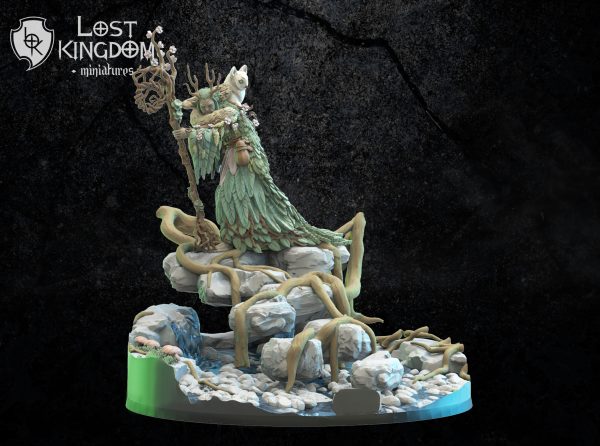 Ancient Druid - Elfos Mori - Lost Kingdom Miniatures