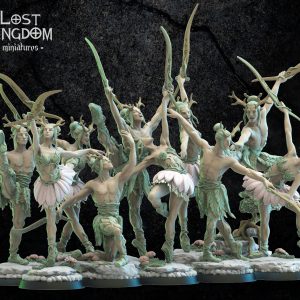 Bareetachi Dancers - Elfos Mori - Lost Kingdom Miniatures