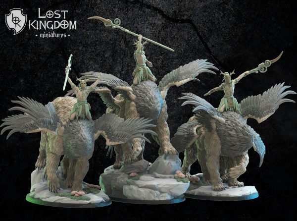 Hundun Riders - Elfos Mori - Lost Kingdom Miniatures