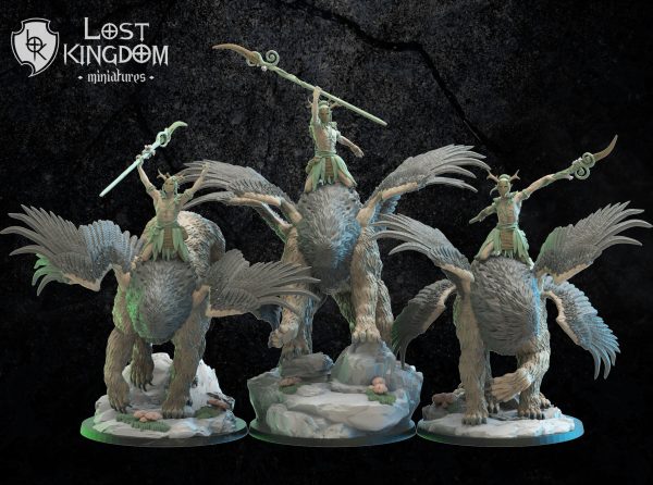Hundun Riders - Elfos Mori - Lost Kingdom Miniatures - Imagen 5