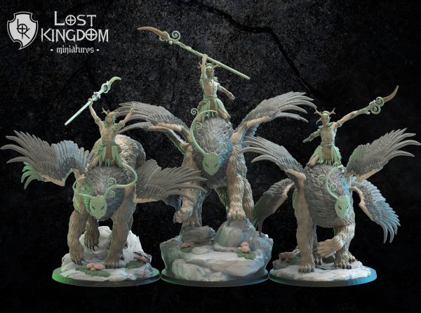 Hundun Riders - Elfos Mori - Lost Kingdom Miniatures - Imagen 3