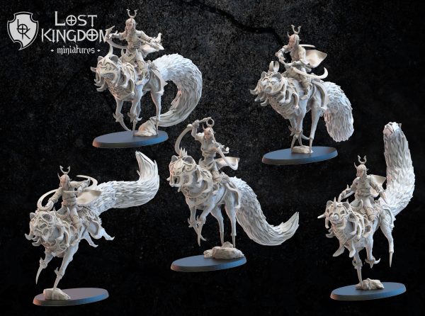 Kamaitachi riders - Elfos Oscuros - Lost Kingdom Miniatures - Imagen 5
