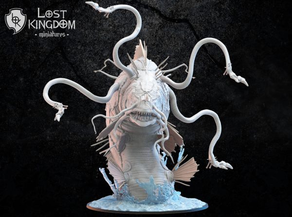 Koi, Mystic Leviathan - Elfos Oscuros - Lost Kingdom Miniatures - Imagen 2