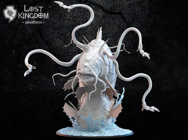 Koi, Mystic Leviathan - Elfos Oscuros - Lost Kingdom Miniatures - Imagen 3